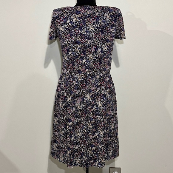 Esprit Floral Print Stretch Mini Dress, Lined size Medium - Picture 8 of 14
